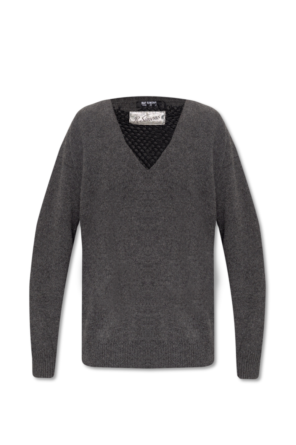 Grey Wool sweater Raf Simons - Vitkac Canada